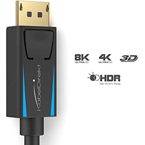 KabelDirekt DisplayPort-Kabel (1.50 m, DisplayPort), Video Kabel
