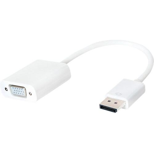 JTI DisplayPort-zu-VGA-Adapter (VGA, 18 cm), Data + Video Adapter
