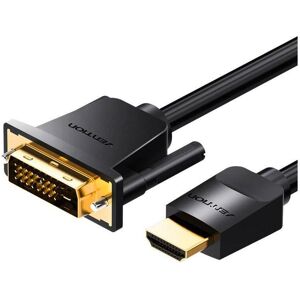 Vention HDMI to DVI Cable 5m ABFBJ (Black) (5 m), Videokabel Vention HDMI to DVI Cable 5m ABFBJ (Black) (5 m), Videokabel