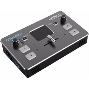 Feelworld LivePro L1 live streaming Video Switcher with 4 HDMI inputs (Diverses Video Zubehör), Video Zubehör Feelworld LivePro L1 live streaming Video Switcher with 4 HDMI inputs (Diverses Video Zubehör), Video Zubehör