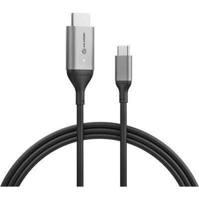 ALOGIC Schwarz Grau Ultra USB-C zu HDMI Kabel 4K ALOGIC Schwarz Grau Ultra USB-C zu HDMI Kabel 4K