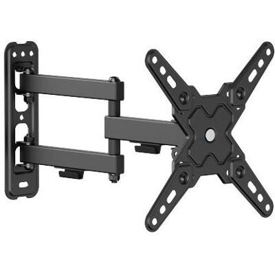 Value Monitorhalterung mit 3 Gelenken und Doppelarm (Wand, 20 kg, 32" - 43"), TV Wandhalterung, Schwarz Value Monitorhalterung mit 3 Gelenken und Doppelarm (Wand, 20 kg, 32" - 43"), TV Wandhalterung, Schwarz