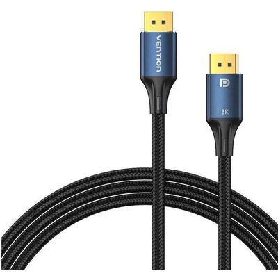 Vention HD DisplayPort 8K Cable 2m HCELH (Blue) (2 m), Videokabel, Blau Vention HD DisplayPort 8K Cable 2m HCELH (Blue) (2 m), Videokabel, Blau