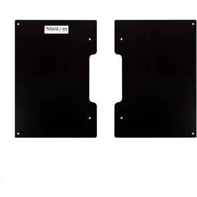 MonLines V071 (Decke, Tisch, Wand, 32"), Monitor Halterung, Schwarz MonLines V071 (Decke, Tisch, Wand, 32"), Monitor Halterung, Schwarz
