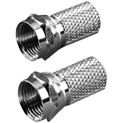 Vivanco 6,5-mm-F-Stecker für Koaxialkabel (Stecker und Verbinder), Antennenkabel Vivanco 6,5-mm-F-Stecker für Koaxialkabel (Stecker und Verbinder), Antennenkabel