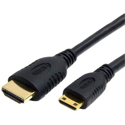 Caruba HDMI-Kabel, A-C(Mini), 5 m, schwarz Caruba HDMI-Kabel, A-C(Mini), 5 m, schwarz