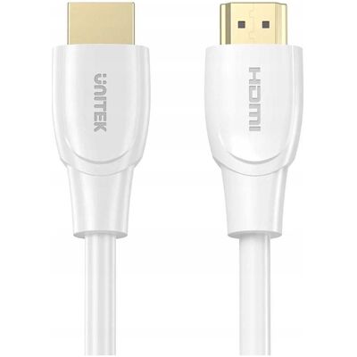 Unitek Kabel HDMI - HDMI 7m biały (C11090AWH01-7M) (7 m), Videokabel, Weiss Unitek Kabel HDMI - HDMI 7m biały (C11090AWH01-7M) (7 m), Videokabel, Weiss