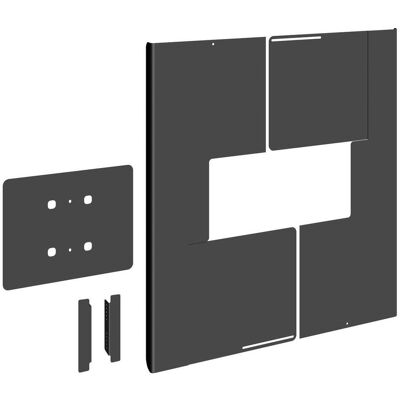 Vogel's PFA 9120 - Rückwandabdeckung - Schwarz - 42-47 Zoll Vogel's PFA 9120 - Rückwandabdeckung - Schwarz - 42-47 Zoll
