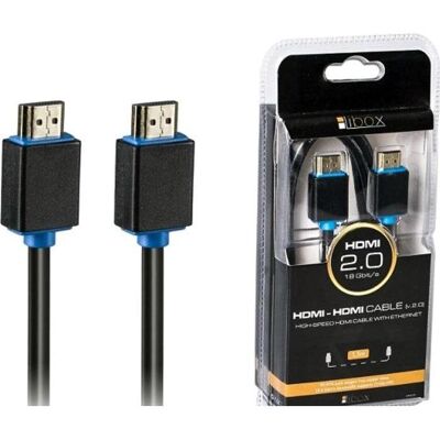 Libox Kabel HDMI - HDMI 1.5m czarny (LB0135) (1.45 m), Videokabel, Schwarz Libox Kabel HDMI - HDMI 1.5m czarny (LB0135) (1.45 m), Videokabel, Schwarz