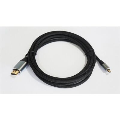 Tb Kabelis Micro HDMI - HDMI, V 2.1 M/M - HDMI-Kabel Tb Kabelis Micro HDMI - HDMI, V 2.1 M/M - HDMI-Kabel