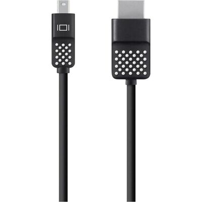 Belkin Mini DisplayPort — HDMI (Typ A) (1.80 m), Videokabel, Schwarz Belkin Mini DisplayPort — HDMI (Typ A) (1.80 m), Videokabel, Schwarz