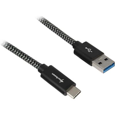 Sharkoon USB 3.2 Gen 2 Kabel - USB-A auf USB-C - 0,5m Sharkoon USB 3.2 Gen 2 Kabel - USB-A auf USB-C - 0,5m
