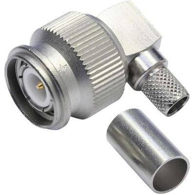 Telegärtner TNC-Kabelwinkelstecker Crimp G30 50 Ohm, löt/crimp, A0506, G30 (1.5/3.8) (Stecker und Verbinder), Antennenkabel Telegärtner TNC-Kabelwinkelstecker Crimp G30 50 Ohm, löt/crimp, A0506, G30 (1.5/3.8) (Stecker und Verbinder), Antennenkabel