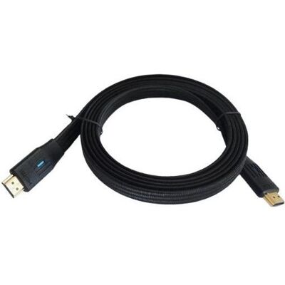 Lenovo HDMI-Kabel v 2.1 flach schwarz 3m (3 m), Videokabel, Schwarz Lenovo HDMI-Kabel v 2.1 flach schwarz 3m (3 m), Videokabel, Schwarz