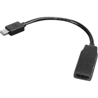 Lenovo Mini-DisplayPort zu (0.20 m), Videokabel, Schwarz Lenovo Mini-DisplayPort zu (0.20 m), Videokabel, Schwarz