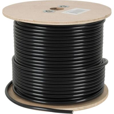 DAP Audio SD-SDI Single Shielded Coax Cable 100 m on spool (100 m), Videokabel, Schwarz DAP Audio SD-SDI Single Shielded Coax Cable 100 m on spool (100 m), Videokabel, Schwarz