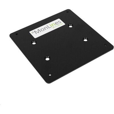 MonLines V067 VESA Adapter für Samsung C43J890DKU (Decke, Tisch, Wand, 43"), Monitor Halterung, Schwarz MonLines V067 VESA Adapter für Samsung C43J890DKU (Decke, Tisch, Wand, 43"), Monitor Halterung, Schwarz