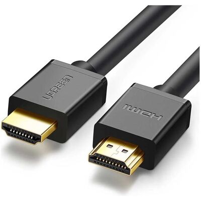 Ugreen Kabel kabel przewód HDMI 4K 3D 18 czarny (HD104 10107) (2 m), Videokabel, Schwarz Ugreen Kabel kabel przewód HDMI 4K 3D 18 czarny (HD104 10107) (2 m), Videokabel, Schwarz