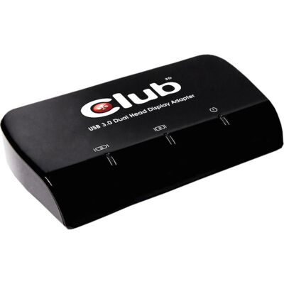 Club 3D SenseVision USB3.0 to DVI-I & HDMI Graphics Adapter (HDMI), Video Adapter, Schwarz Club 3D SenseVision USB3.0 to DVI-I & HDMI Graphics Adapter (HDMI), Video Adapter, Schwarz