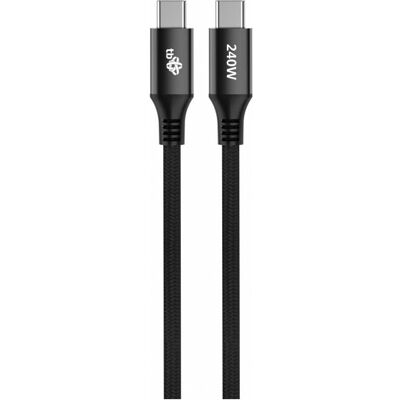 Lenovo USB-C auf USB-C Kabel 2m 240W Schwarz (2 m, USB 3.2 Gen 1, 240 W), USB Kabel Lenovo USB-C auf USB-C Kabel 2m 240W Schwarz (2 m, USB 3.2 Gen 1, 240 W), USB Kabel