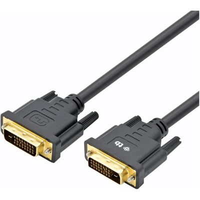 Lenovo MM DVI 24 + 1 Kabel 1,8 m. Schwarz, Gold (AKXVD24DVI18B) (1.80 m), Videokabel, Gold, Schwarz Lenovo MM DVI 24 + 1 Kabel 1,8 m. Schwarz, Gold (AKXVD24DVI18B) (1.80 m), Videokabel, Gold, Schwarz