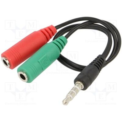 Savio Kabel Jack 3.5mm - Jack 3.5mm 3.5m czarny ( CLS-13) (3.50 m), Audiokabel Savio Kabel Jack 3.5mm - Jack 3.5mm 3.5m czarny ( CLS-13) (3.50 m), Audiokabel