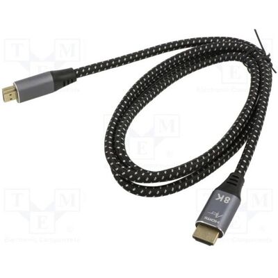 ART - AL-06 - HDMI 8K - 1,5 m - Videokabel ART - AL-06 - HDMI 8K - 1,5 m - Videokabel
