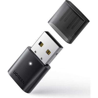 Ugreen CM390 (Sender & Empfänger), Bluetooth Audio Adapter, Schwarz Ugreen CM390 (Sender & Empfänger), Bluetooth Audio Adapter, Schwarz