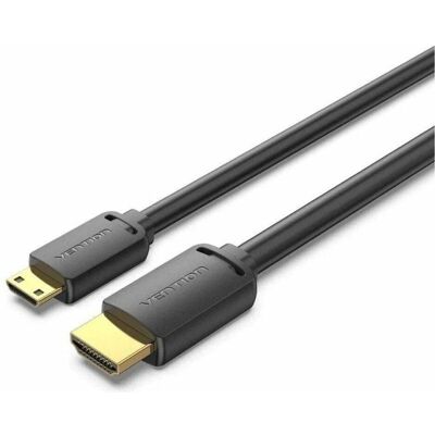 Vention Mini HDMI zu HDMI Kabel 4K - Schwarz Vention Mini HDMI zu HDMI Kabel 4K - Schwarz
