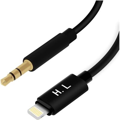 Avizar Lightning Kabel auf 3,5mm Klinke (1 m), Audiokabel Avizar Lightning Kabel auf 3,5mm Klinke (1 m), Audiokabel