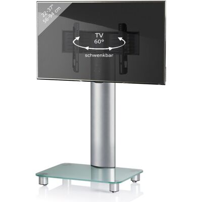 VCM Bilano (30 kg, 22" - 37"), TV Ständer, Silber VCM Bilano (30 kg, 22" - 37"), TV Ständer, Silber