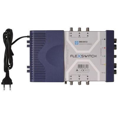 WISI DXS0512, TV Zubehör, Schwarz WISI DXS0512, TV Zubehör, Schwarz