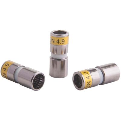 Triax Kompresssionsstecker f-Quick f. F6.99+110 CX3 4.9 SC (Antennenkabel), Antennenkabel Triax Kompresssionsstecker f-Quick f. F6.99+110 CX3 4.9 SC (Antennenkabel), Antennenkabel