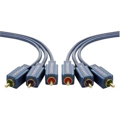 ClickTronic Composite Cinch Anschlusskabel (20 m, Cinch Kabel), Audiokabel ClickTronic Composite Cinch Anschlusskabel (20 m, Cinch Kabel), Audiokabel