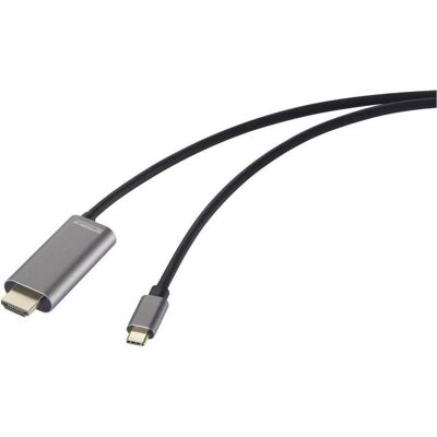 SpeaKa Professional USB-C / HDMI Adapterkabel - 4K UHD 2m SpeaKa Professional USB-C / HDMI Adapterkabel - 4K UHD 2m