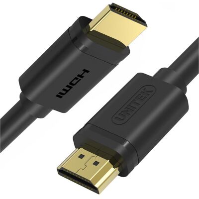 Unitek HDMI mit Ethernetkabel (3 m), Videokabel, Schwarz Unitek HDMI mit Ethernetkabel (3 m), Videokabel, Schwarz