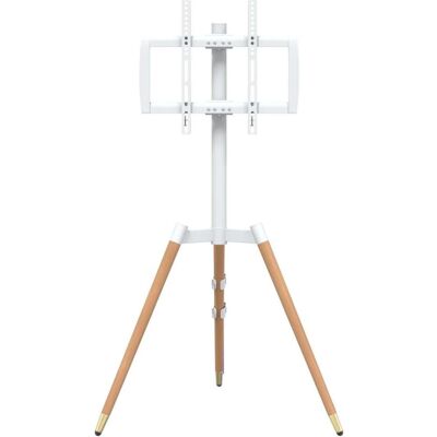 vidaXL Betenina (mit 3 Beinen) (40 kg, 37" - 65"), TV Ständer, Weiss vidaXL Betenina (mit 3 Beinen) (40 kg, 37" - 65"), TV Ständer, Weiss