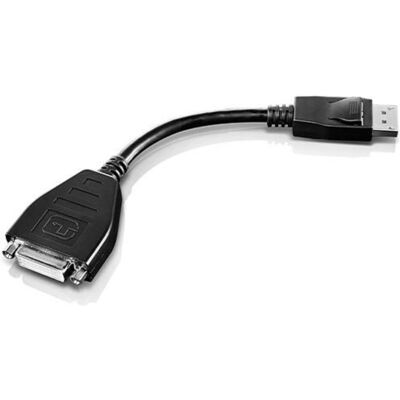 Lenovo DVI-Adapter Single Link (0.20 m), Videokabel, Schwarz Lenovo DVI-Adapter Single Link (0.20 m), Videokabel, Schwarz