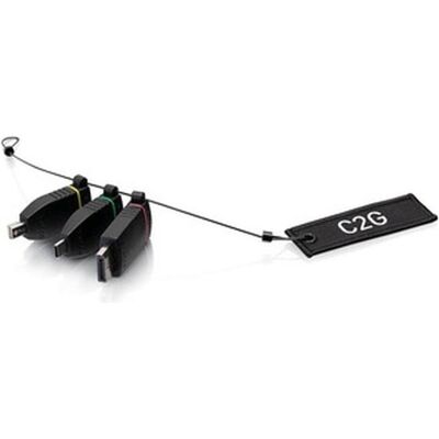 C2G Universal 4k HDMI Adapter Ring (HDMI, DisplayPort), Video Adapter, Schwarz C2G Universal 4k HDMI Adapter Ring (HDMI, DisplayPort), Video Adapter, Schwarz