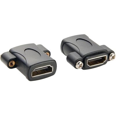 EXSYS Einbau-Adapter HDMI BU-BU (HDMI), Data + Video Adapter EXSYS Einbau-Adapter HDMI BU-BU (HDMI), Data + Video Adapter