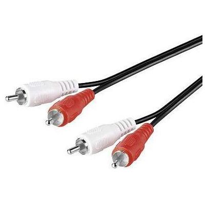 Sbox 2XRCA->2XRCA M/M 1.5m RCA-101 (1.50 m, Cinch Kabel), Audiokabel Sbox 2XRCA->2XRCA M/M 1.5m RCA-101 (1.50 m, Cinch Kabel), Audiokabel