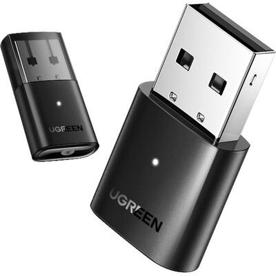 Ugreen CM390 (Sender & Empfänger), Bluetooth Audio Adapter, Schwarz Ugreen CM390 (Sender & Empfänger), Bluetooth Audio Adapter, Schwarz