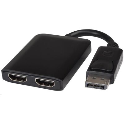 PremiumCord MST Adapter DisplayPort auf 2x HDMI - 4K@60Hz, Full HD, 20cm PremiumCord MST Adapter DisplayPort auf 2x HDMI - 4K@60Hz, Full HD, 20cm