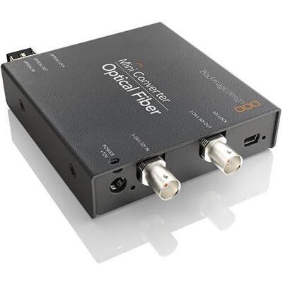 Blackmagic Mini Converter Optical Fiber, Video Converter Blackmagic Mini Converter Optical Fiber, Video Converter