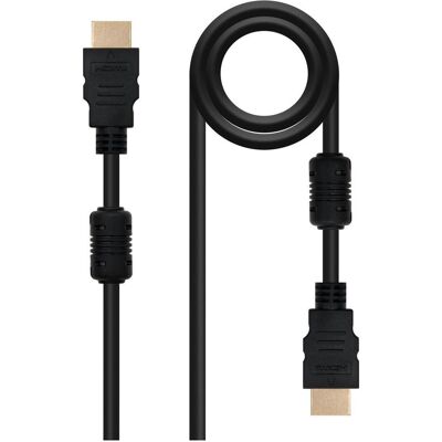 Nanocable HDMI, 5m (5 m), Videokabel, Schwarz Nanocable HDMI, 5m (5 m), Videokabel, Schwarz