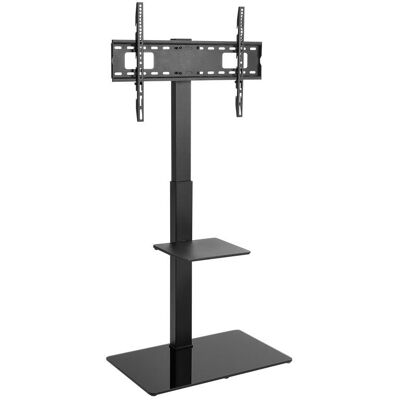 Goobay TV-Bodenständer Basic (40 kg, 37" - 65"), TV Ständer, Schwarz Goobay TV-Bodenständer Basic (40 kg, 37" - 65"), TV Ständer, Schwarz