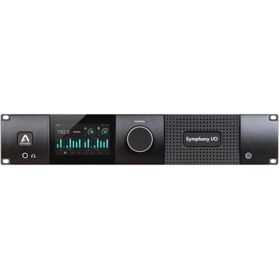 Apogee Symphony I/O Mk II Chassis (Thunderbolt), Audio Interface, Schwarz Apogee Symphony I/O Mk II Chassis (Thunderbolt), Audio Interface, Schwarz