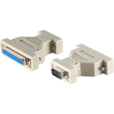 Shiverpeaks S/CONN maximum connectivity SUB-D Adapter, 9-pol. Sub-D-Stecker auf 25-pol. Sub-D-Kupplung, Data + Video Adapter Shiverpeaks S/CONN maximum connectivity SUB-D Adapter, 9-pol. Sub-D-Stecker auf 25-pol. Sub-D-Kupplung, Data + Video Adapter