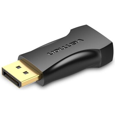 Vention Display Port zu (HDMI, 5.80 cm), Data + Video Adapter, Schwarz Vention Display Port zu (HDMI, 5.80 cm), Data + Video Adapter, Schwarz