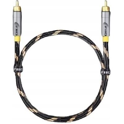 Fiio LR-RCA5S Koaxialkabel - 20 cm - Digitale Audio Kabel Fiio LR-RCA5S Koaxialkabel - 20 cm - Digitale Audio Kabel